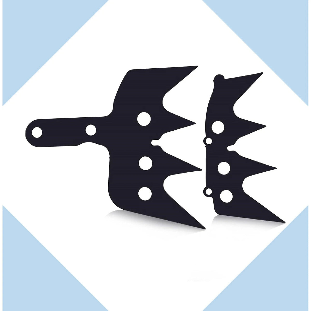 Dog Bumper Spike Set for Husqvarna 460 461 455 (2-Cycle Chainsaws)