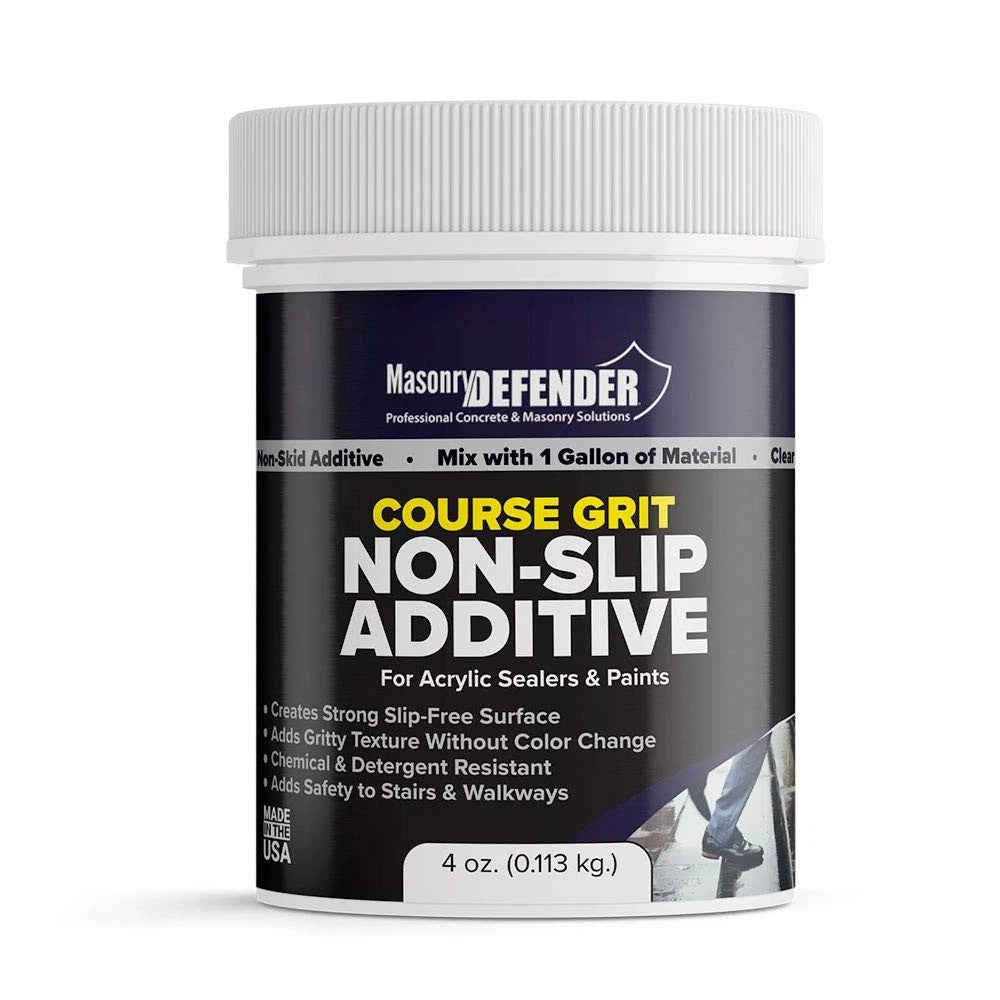 Anti Slip Additive Coarse Grit for Masonry (Non Floor) 4 oz.