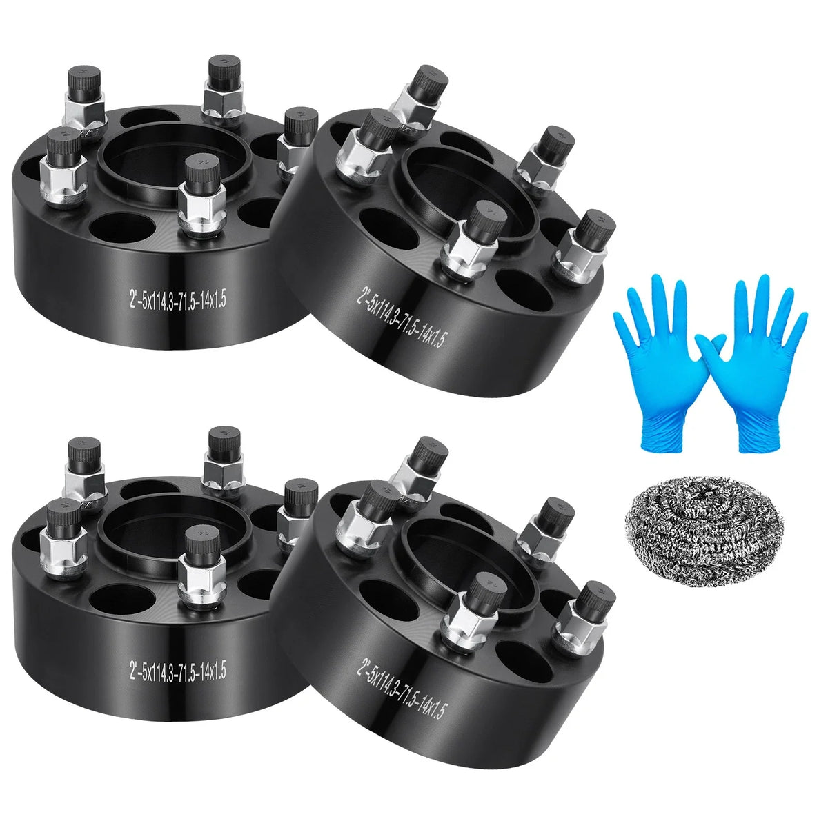 4x 2" Hubcentric Wheel Spacers M14x1.5 for Dodge Magnum (2005–2008)