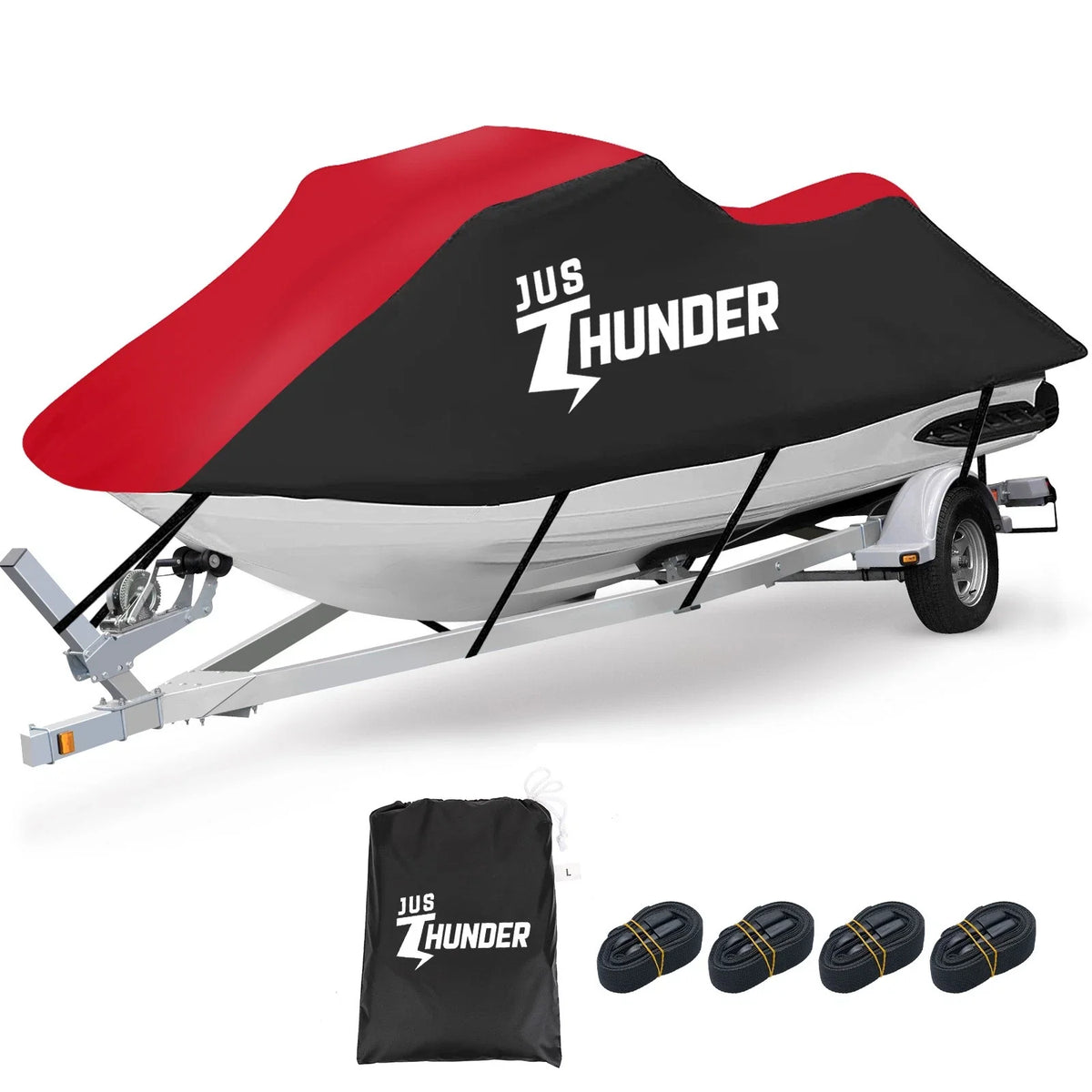 Heavy Duty Waterproof Jet Ski Cover for Seadoo Yamaha (2/3 Seater)