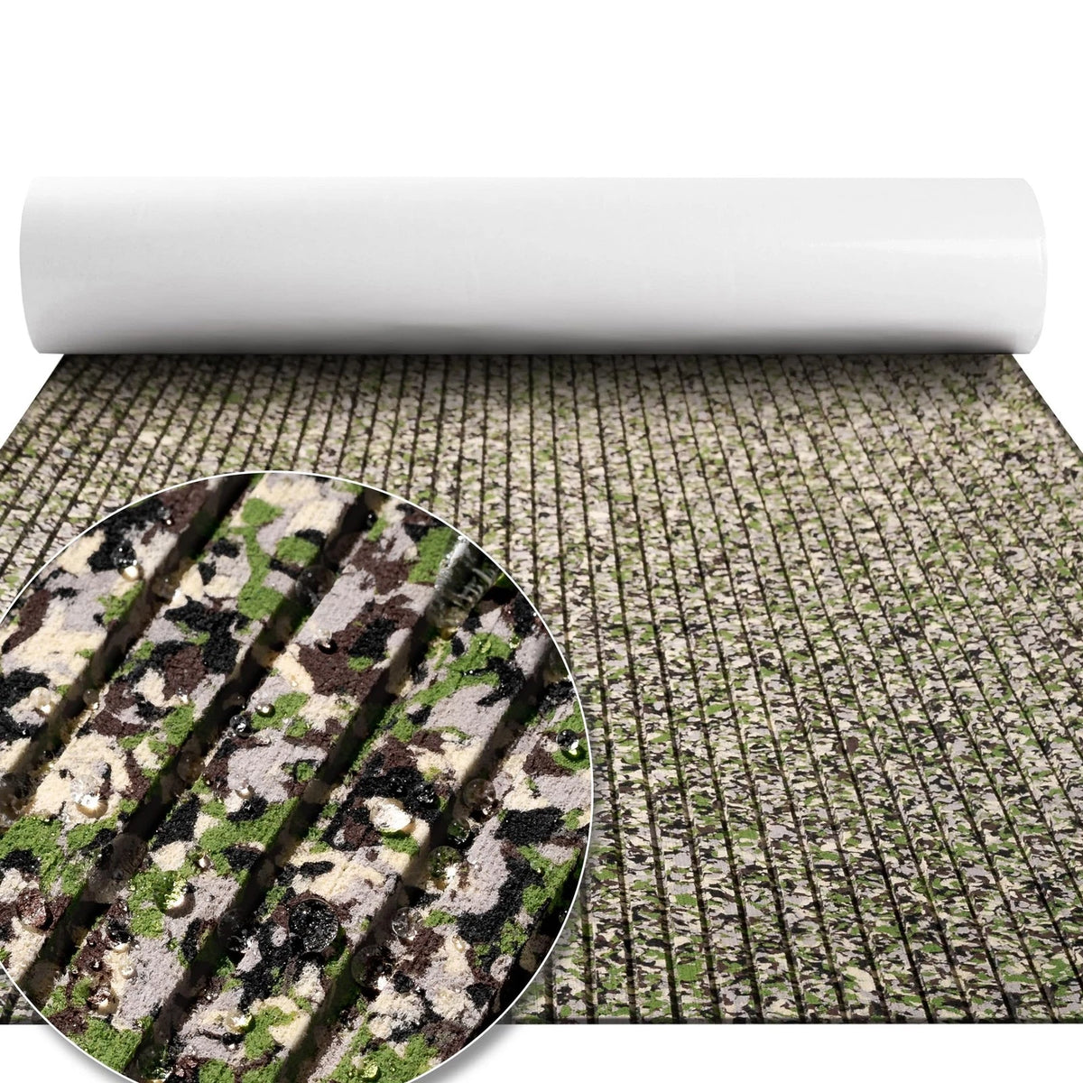 EVA Foam Decking for Boat Flooring (94.5" x 15.7", Jungle Camo)