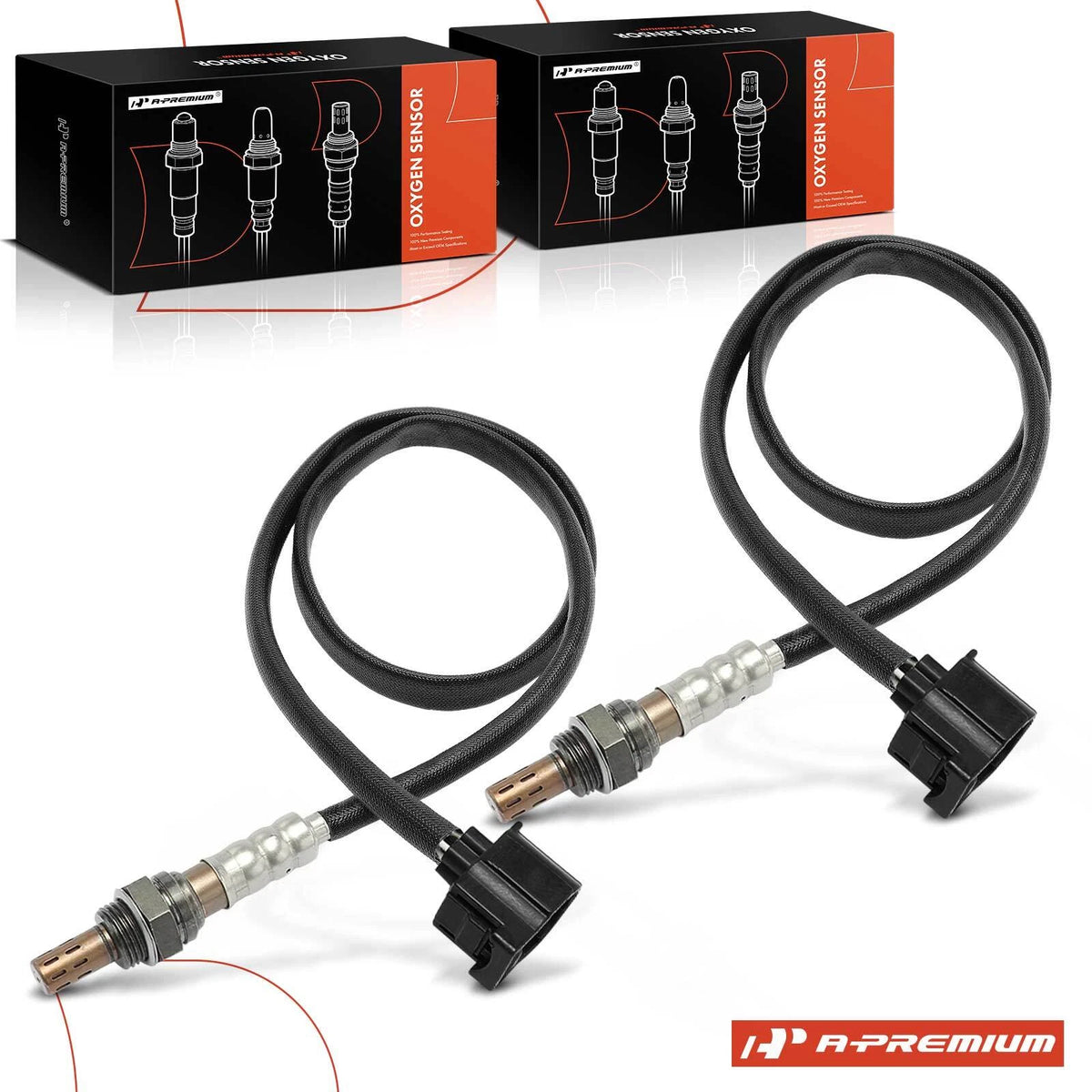2X Downstream O2 Oxygen Sensor for Mercedes-Benz C63 AMG (250-241077)