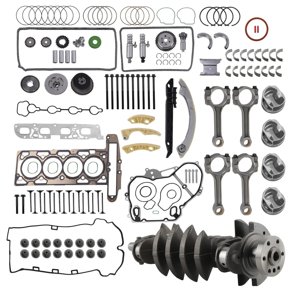 Engine Rebuild Kit for Chevrolet Equinox GMC Terrain 2.4L (2010–2017)