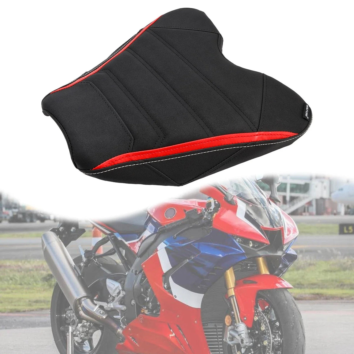 Front Driver Raider Seat Pillion Saddle Red for Honda CBR1000RR-R (2020–2023)