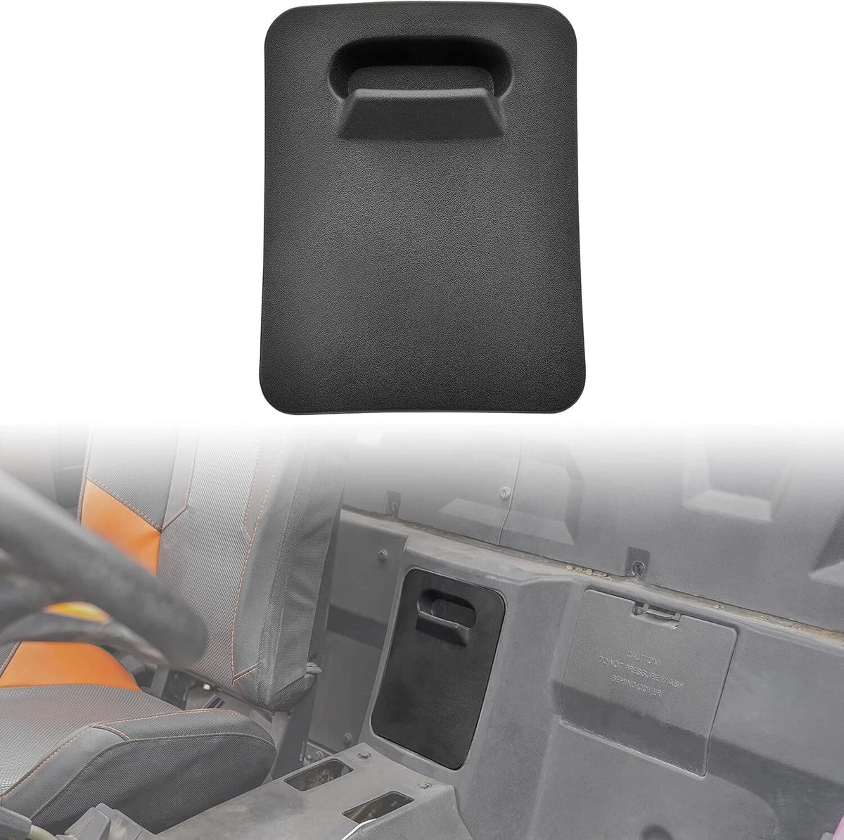 Black Engine Access Panel for Polaris RZR 4 900 S 1000 XP 4 1000 (2014–2023)