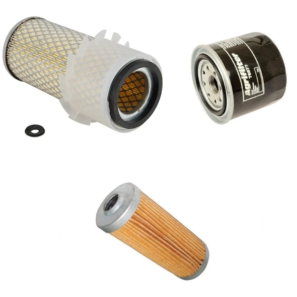 Air/Fuel/Oil Filter Kit for Yanmar YM2402D YM2420 YM2420D YM250 YM250D