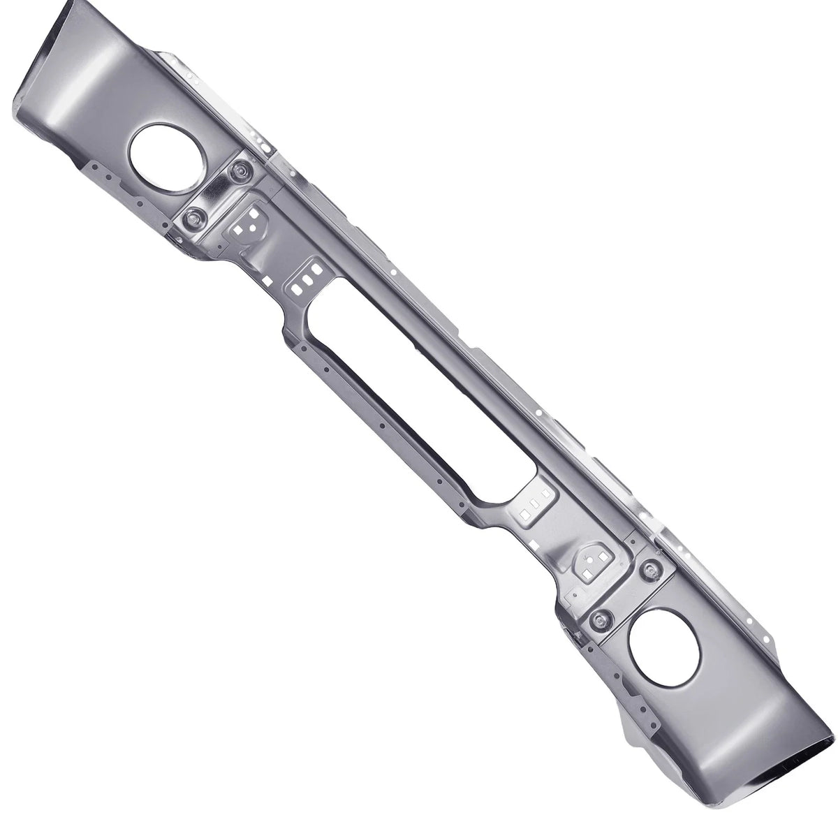 Chrome Front Bumper Face Bar for Ford F-150 (2009–2014) W/ Fog Holes