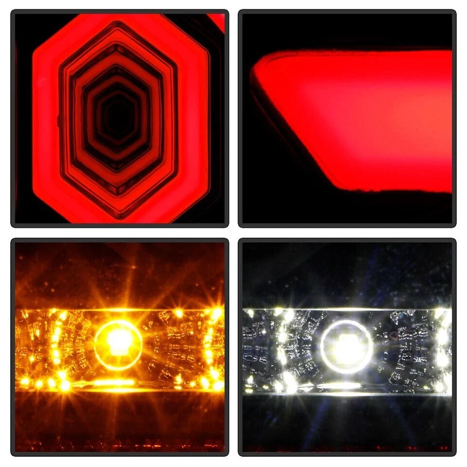 Pair Smoke Lens LED Tail Lights for Toyota Tundra (2014–2021)