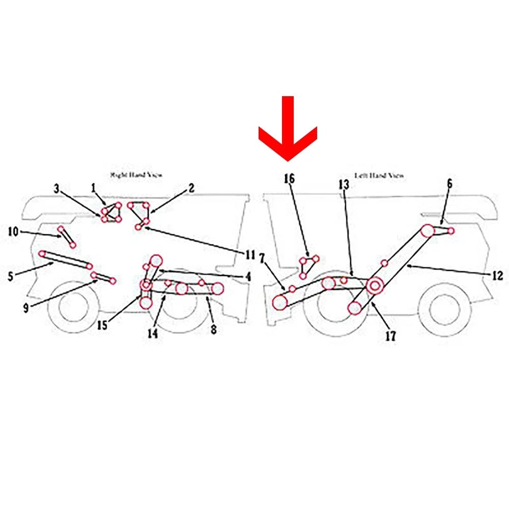 Belt - Thresher Beater for AM71309140