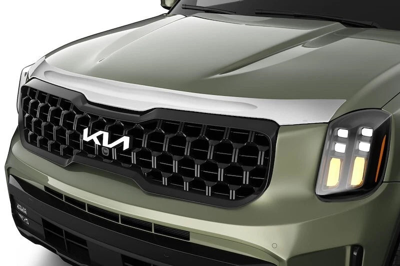 Aeroskin Chrome Bug Shield Protector for Kia Telluride (2020–2025) 2892218