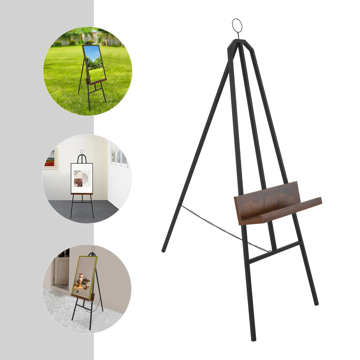 Heavy Duty Metal Tripod Easel Stand for Wedding Display