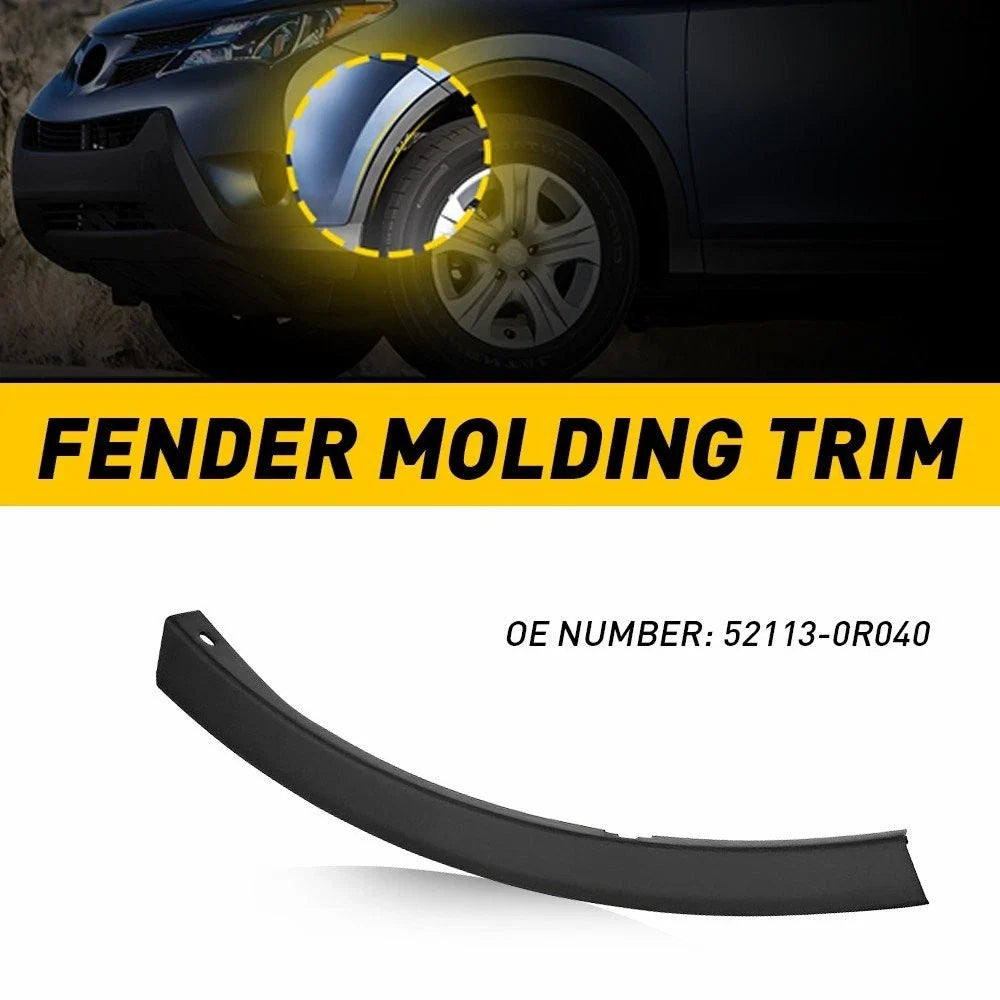 Left Driver Side Front Wheel Molding Fender Trim for Toyota RAV4 (2013–2015)