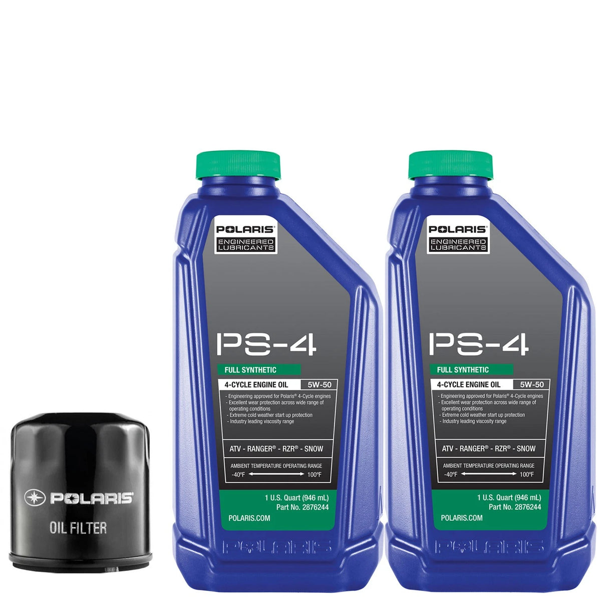 Oil Change Kit for Polaris Sportsman Ranger (OEM: 2520799, 2876244)