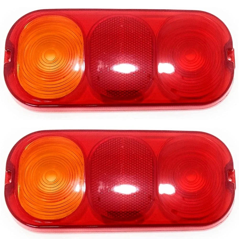 2X Rear Light Lens for JCB (Replaces 700-0024)