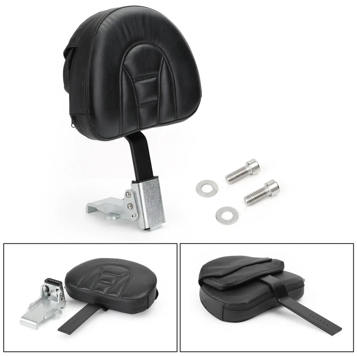 Driver Backrest for Victory High Ball XL 883 Sportster (2010–2019) Black
