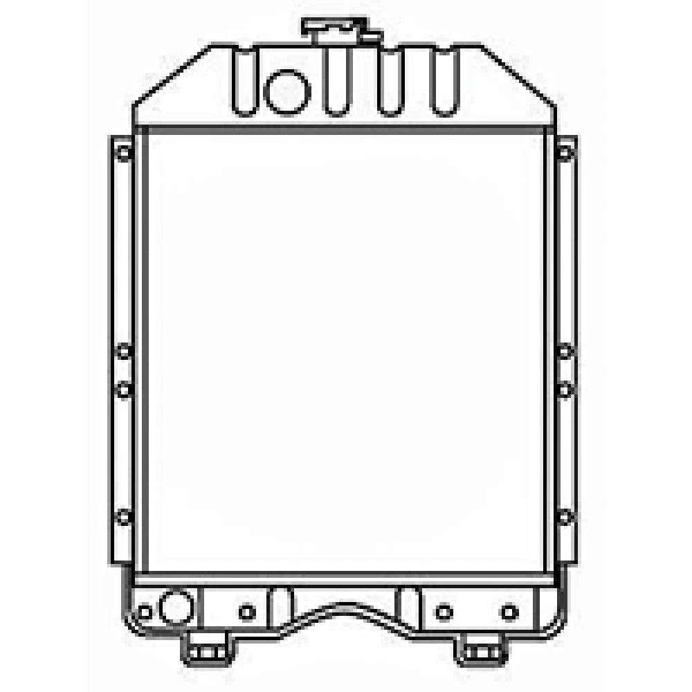 Radiator for Kubota M6030 Tractor (Early Series)