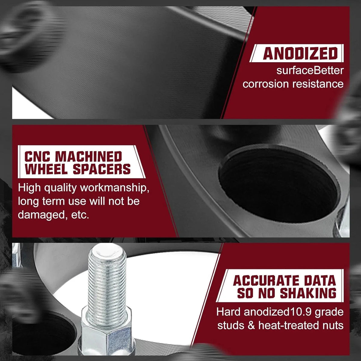 2in Wheel Spacers for Dodge Ram 2500 3500 (1994–2010)
