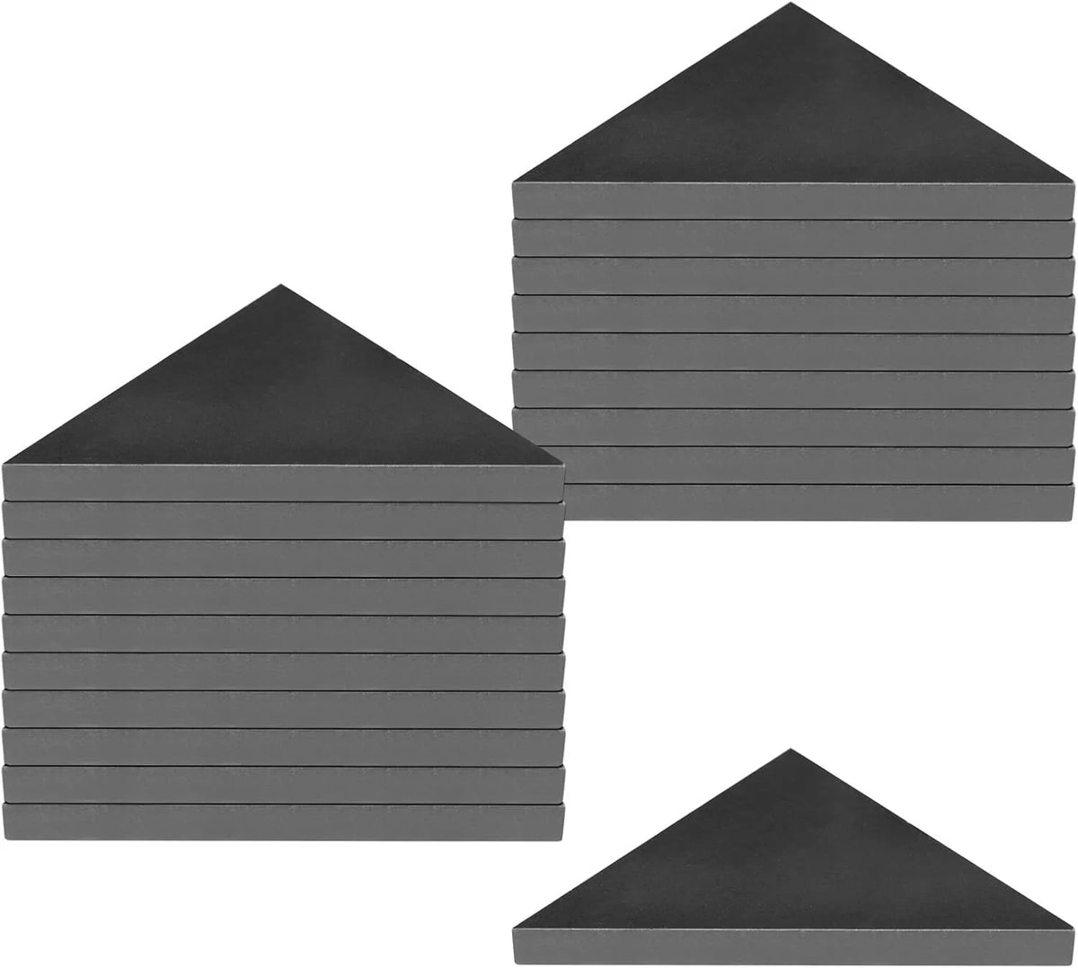 20X 2" x 2" x 1/4" Heavy Duty Steel Plate Gussets Weld-On Triangle