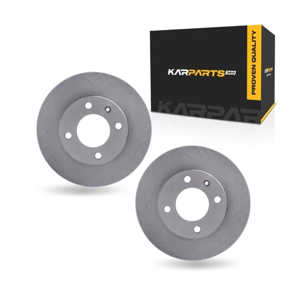 Brake Rotor Set Front for Volkswagen Golf/Jetta (1990–1992) ALX-PAU-DF-6002-74000-CLA1