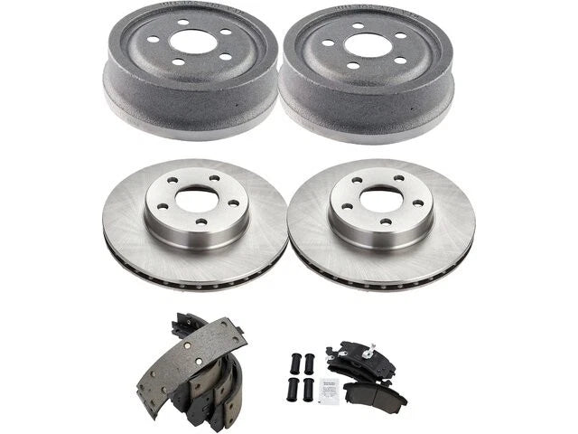 Brake Pad Rotor Shoe Drum Kit for Buick Skylark (1996–1997) 63726YPNM