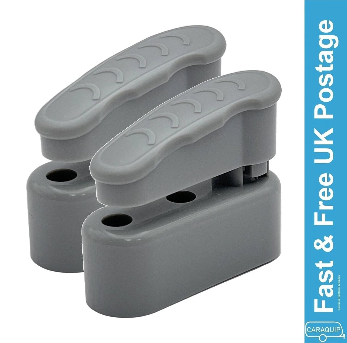 2X Adjustable Plastic Turnbuckle Catch for Caravan Motorhome Boat (86832W)