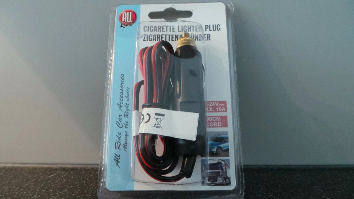 12V/24V Pre-Wired Cigarette Lighter & Accessory Plug for Vehicle (28081)