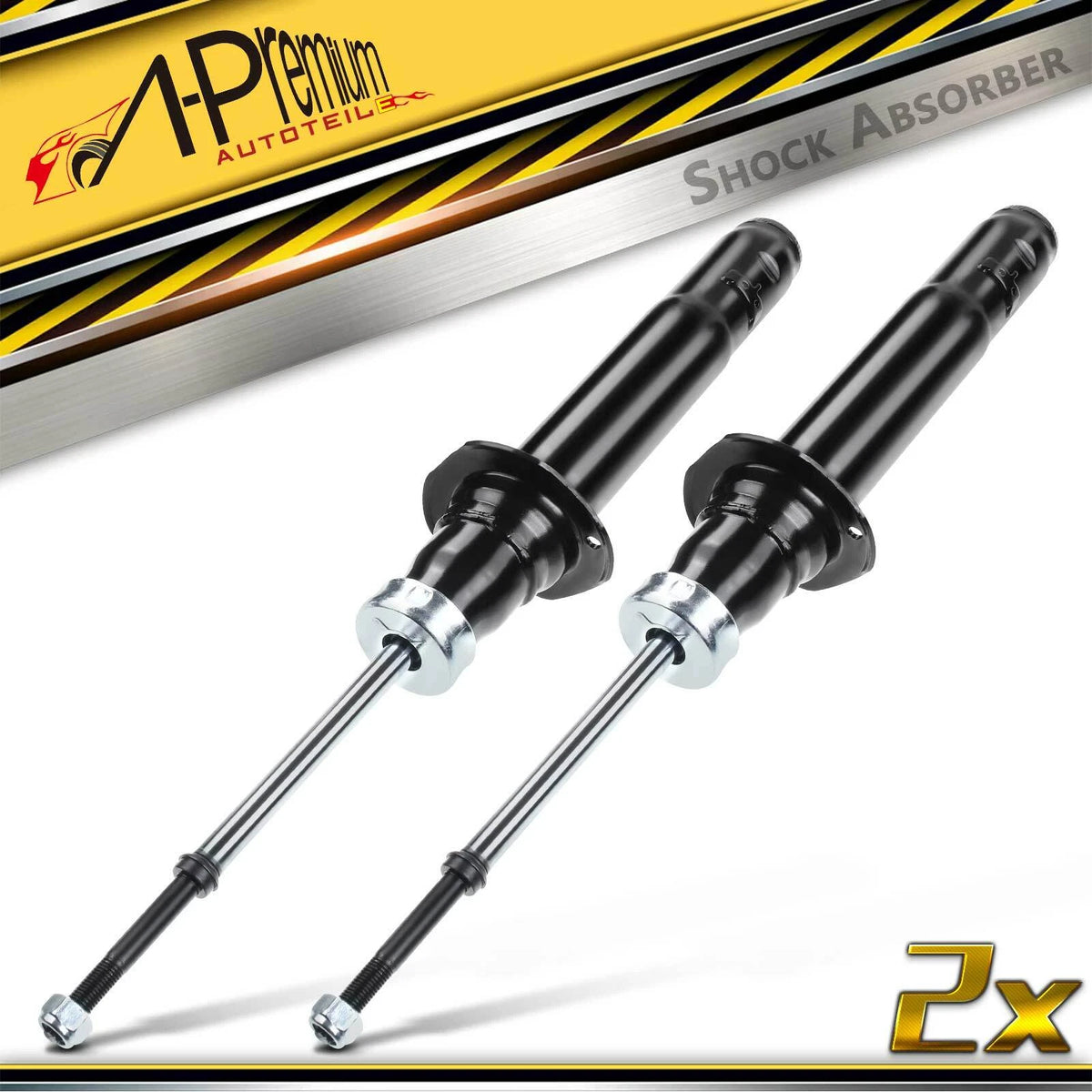 Set of 2 Front Shock Struts for Mitsubishi Eclipse (1995–1999) 341163, 71697, 335525, 741042