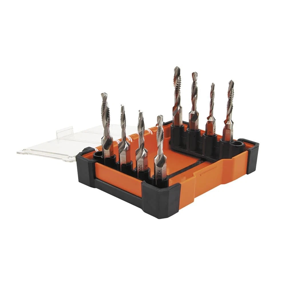 8-Piece Drill Tap Tool Kit for One Size