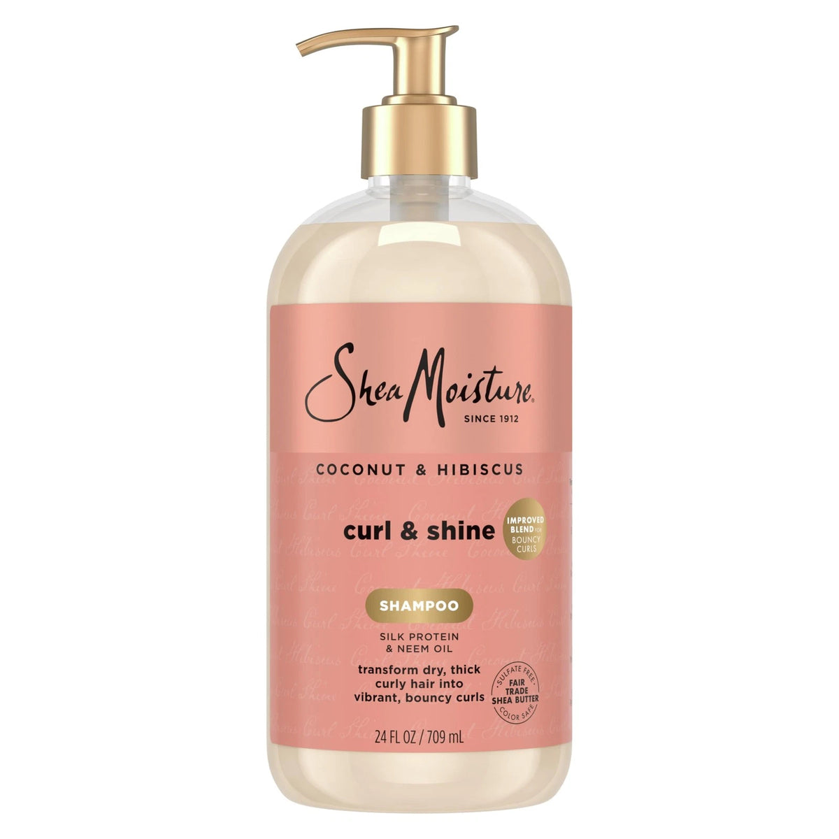 Coconut and Hibiscus Shampoo for Shea Moisture (24 Fl Oz)