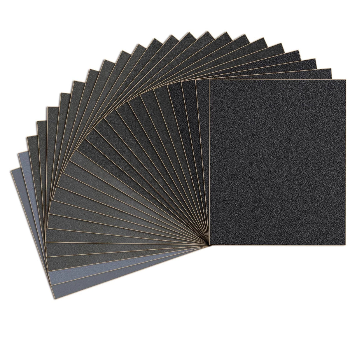 23-Sheets Sandpaper Assortment Pack 9x11 Inch Wet Dry