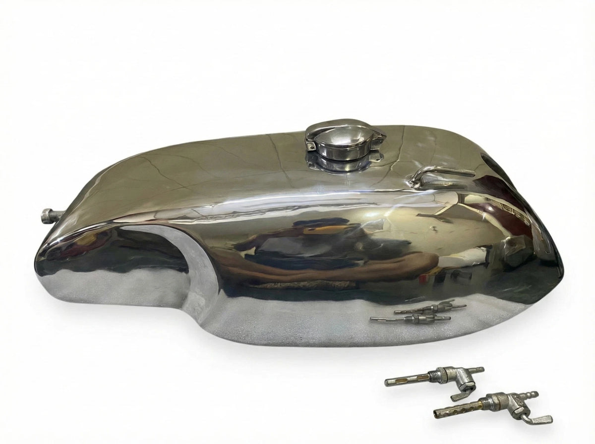 Chrome Steel Petrol Tank Cap for Norton Commando Triton Triumph Lyta Sprint