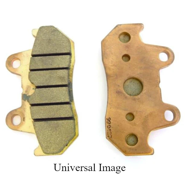 Front Grooved Brake Pads for