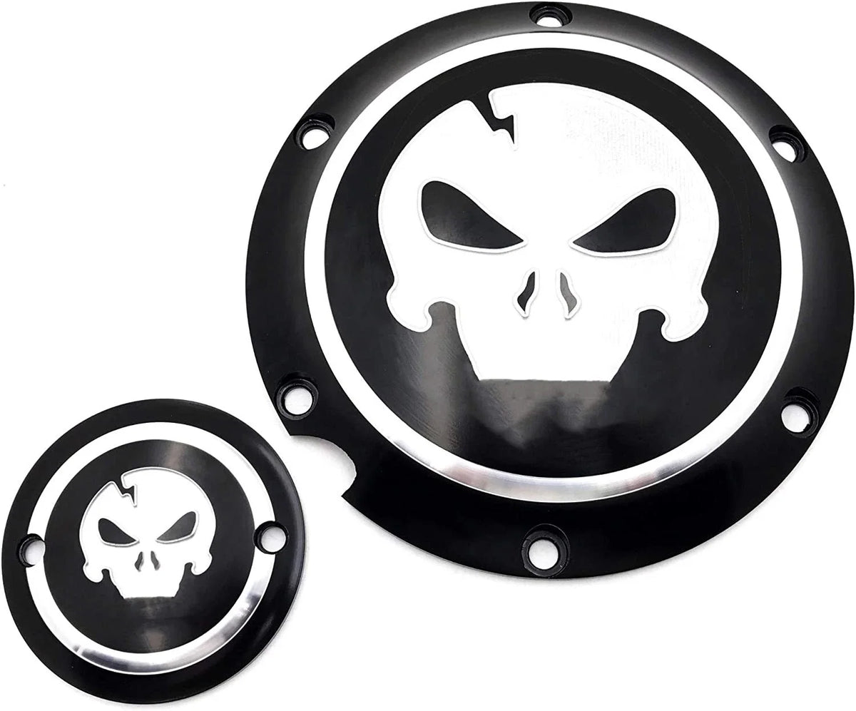 Black Derby Timing Cover for Harley Sportster XL XR 883 1200 Iron 48 72