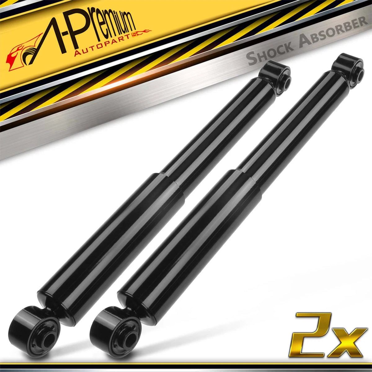 Set of 2 Rear Shock Absorbers for Kia Sorento (2003–2006) 37281, G64032
