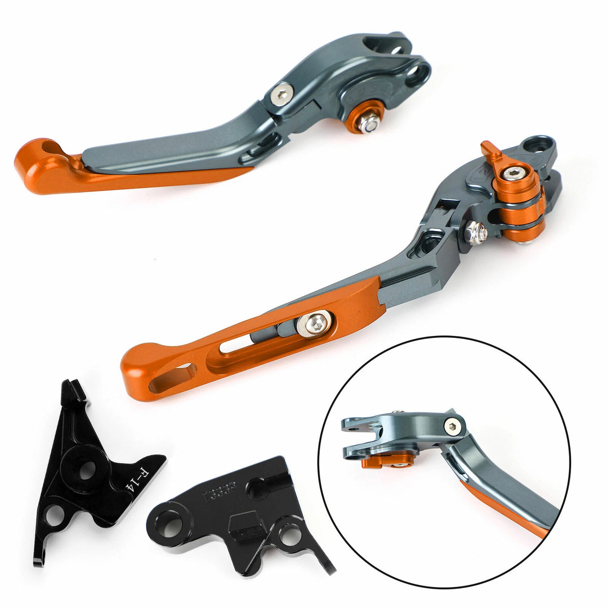 Adjustable Brake Clutch Lever for Trident Bobber Tiger 800 (2022) M543-T090-ORG
