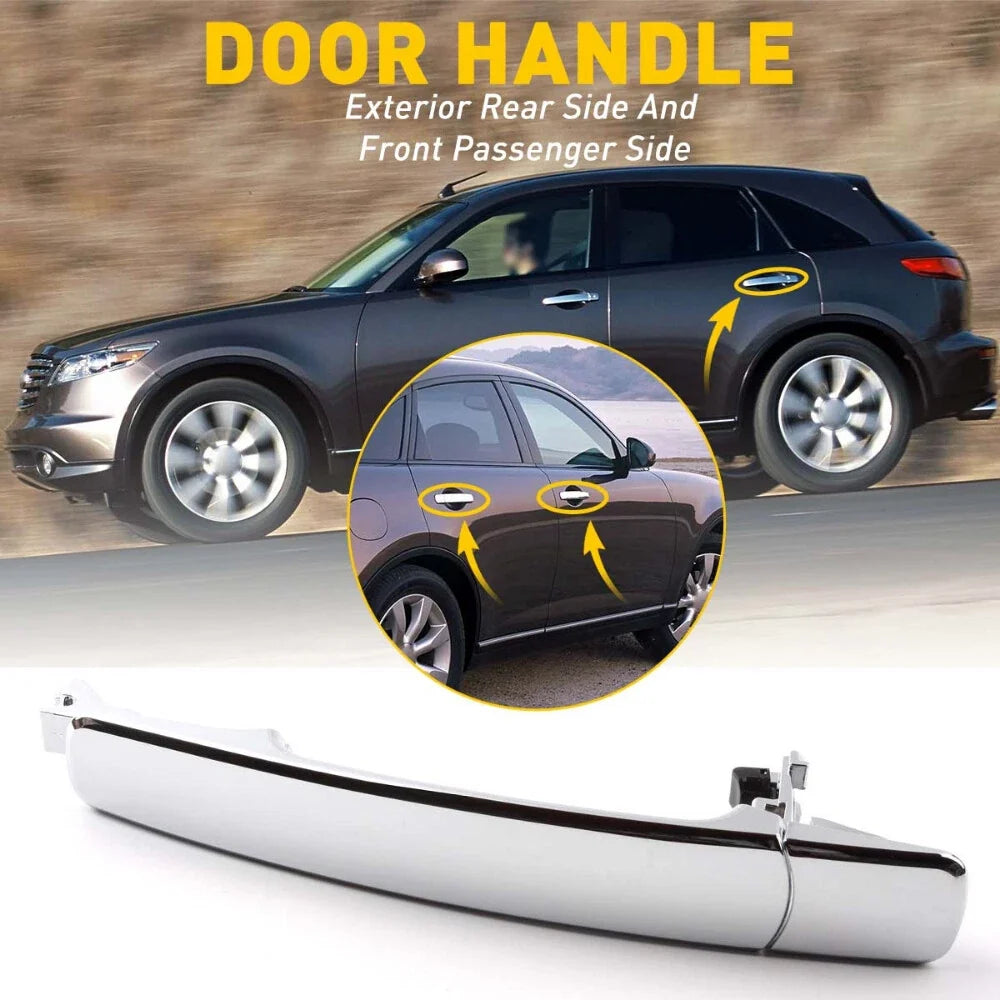 Outside Door Handle Set for Nissan Rogue (2008–2013)