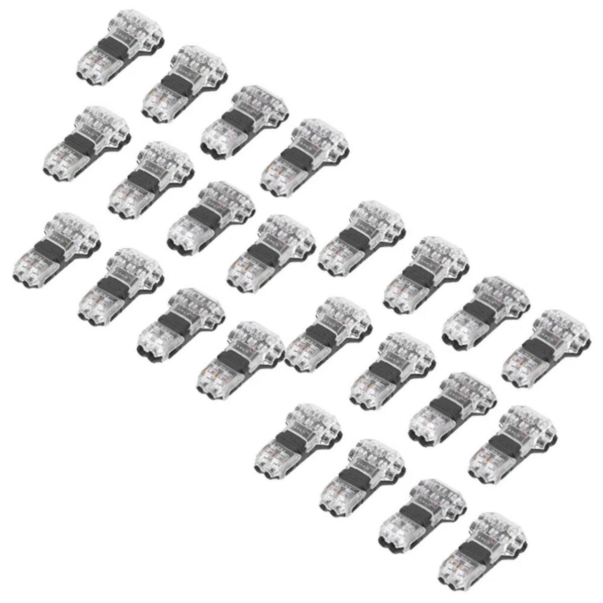 24pcs 3 Way Splice T Tap Connector for Electrical Wiring (18-22 AWG)