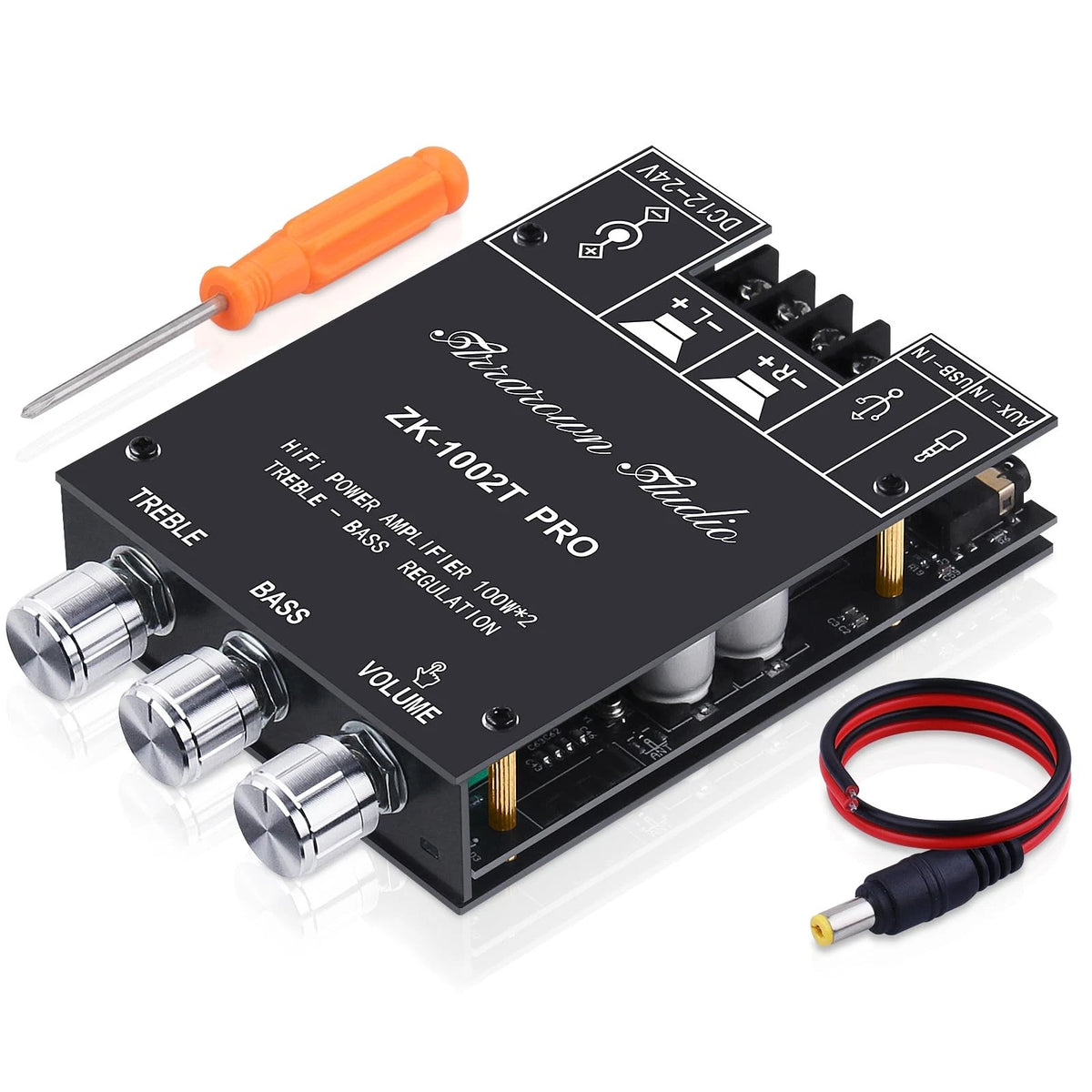 2X Channel Bluetooth 5.0 Amplifier Board for ARRAROWN ZK-1002T