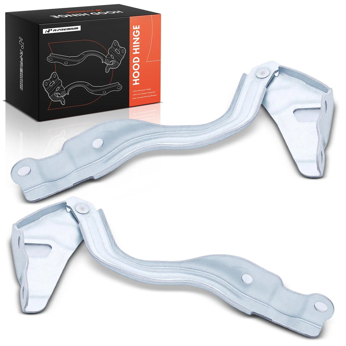 2X Hood Hinge for Hyundai Accent (2012–2017) 79110-0U000, 79120-0U000