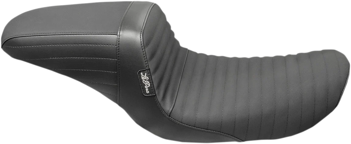 LE PERA Kickflip Seat for FXD (1996–2003) LN-591PTGP, Pleated, Black
