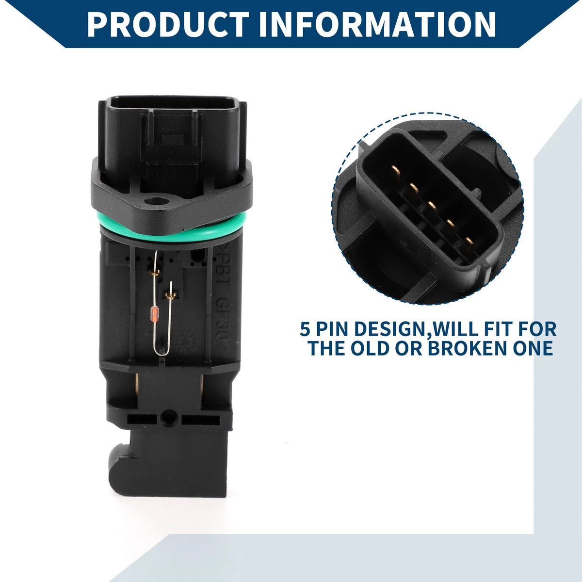 Mass Air Flow Sensor Meter No.2268036550 for Nissan Almera MK II (2000–2015)