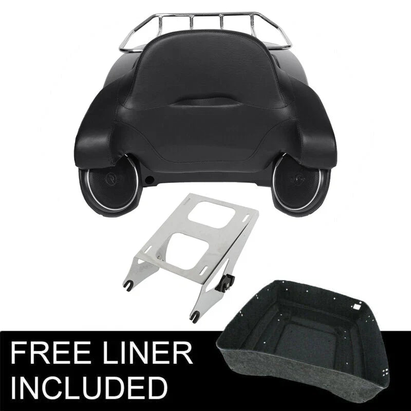 Trunk Speaker Mount Rack for Harley Touring Road Street Glide (2014–2026)