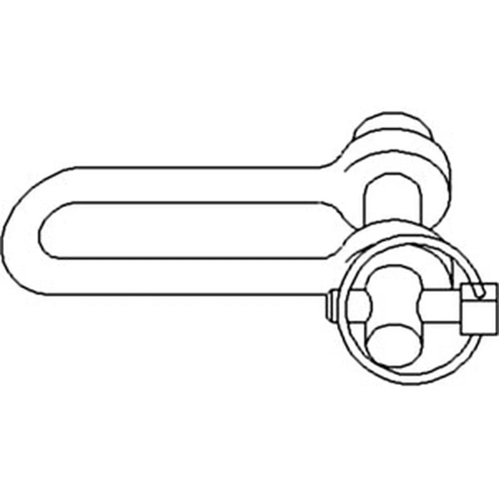 Stabilizer Clevis w/ Pin for Ford/New Holland 175 765 200 Tractor (81824446)