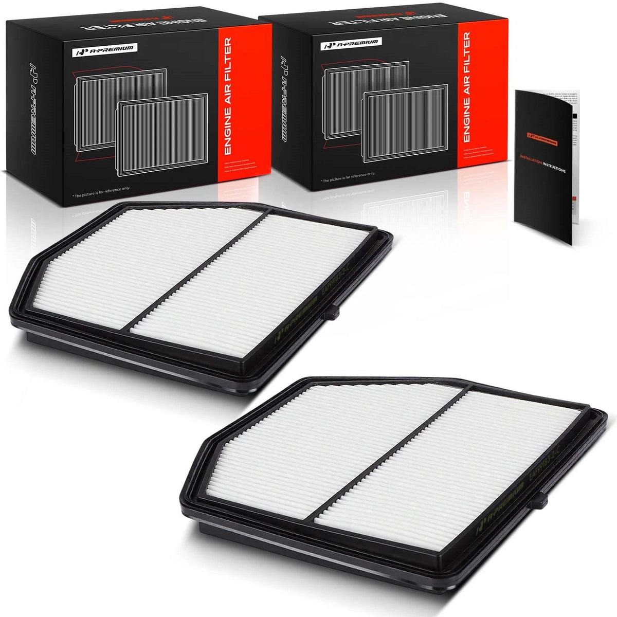 2X Engine Air Filter for Nissan Murano (2016), Pathfinder (2014–2015) - 165463KY0A, PA99183