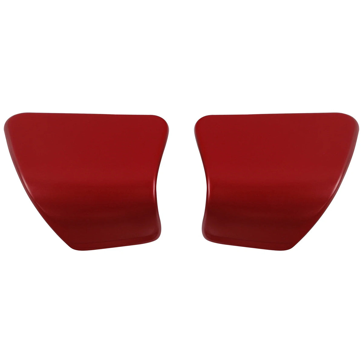 Inner Fairing Glove Box Doors for Harley Road Glide (2015–2024) Wicked Red Denim