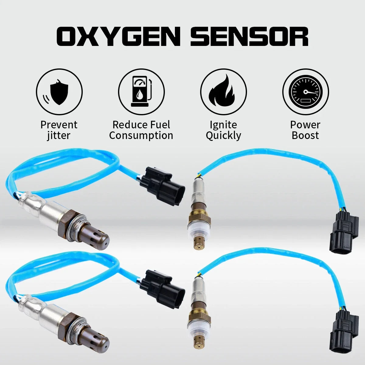 4X Oxygen Sensor for Acura MDX 3.7L (2007–2009) 234-5053 234-4351