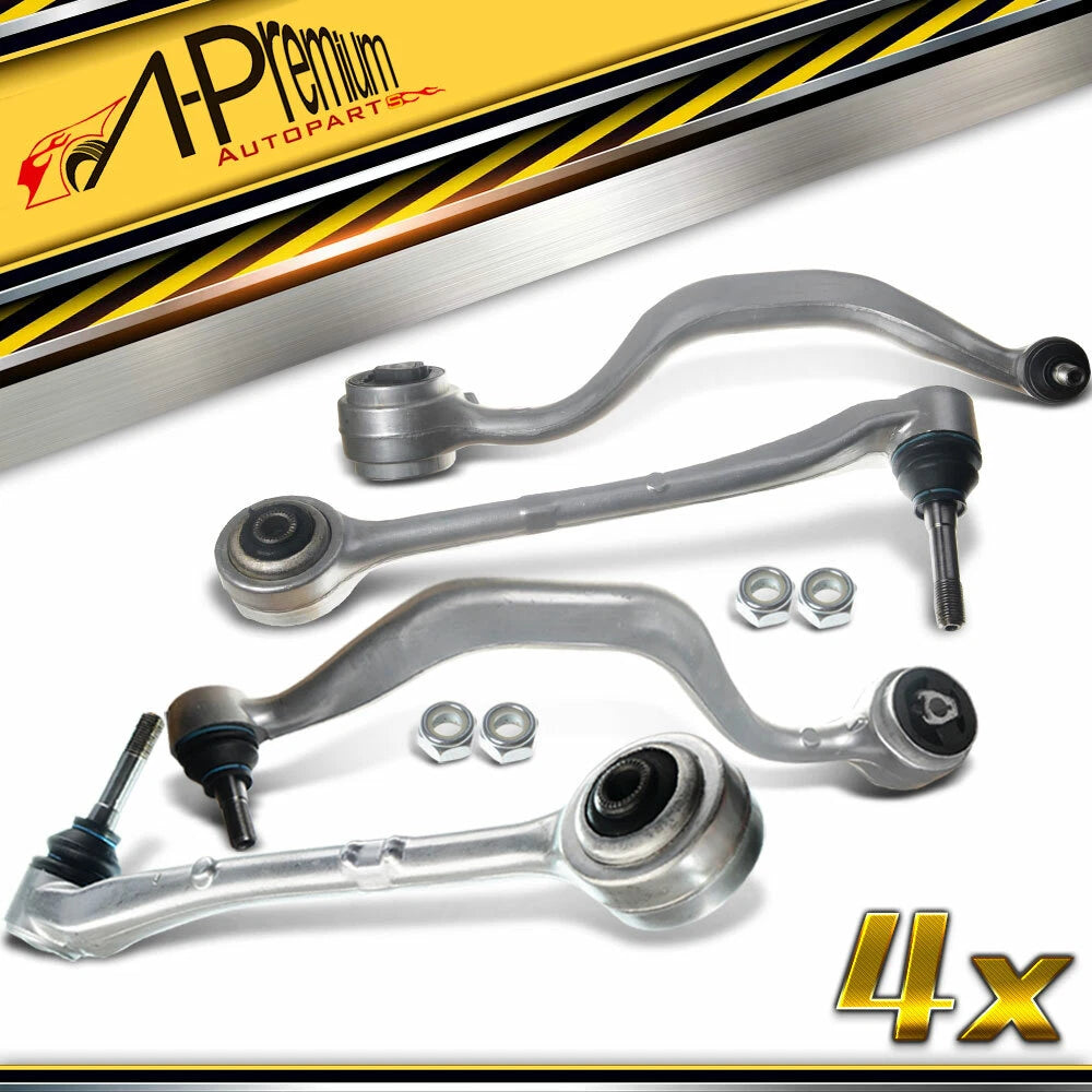 Set of 4 Front Upper & Lower Control Arms for BMW E39 540i M5 (1997–2003) 31121141961, 520-939, 31121141962, 520-940, 520-737