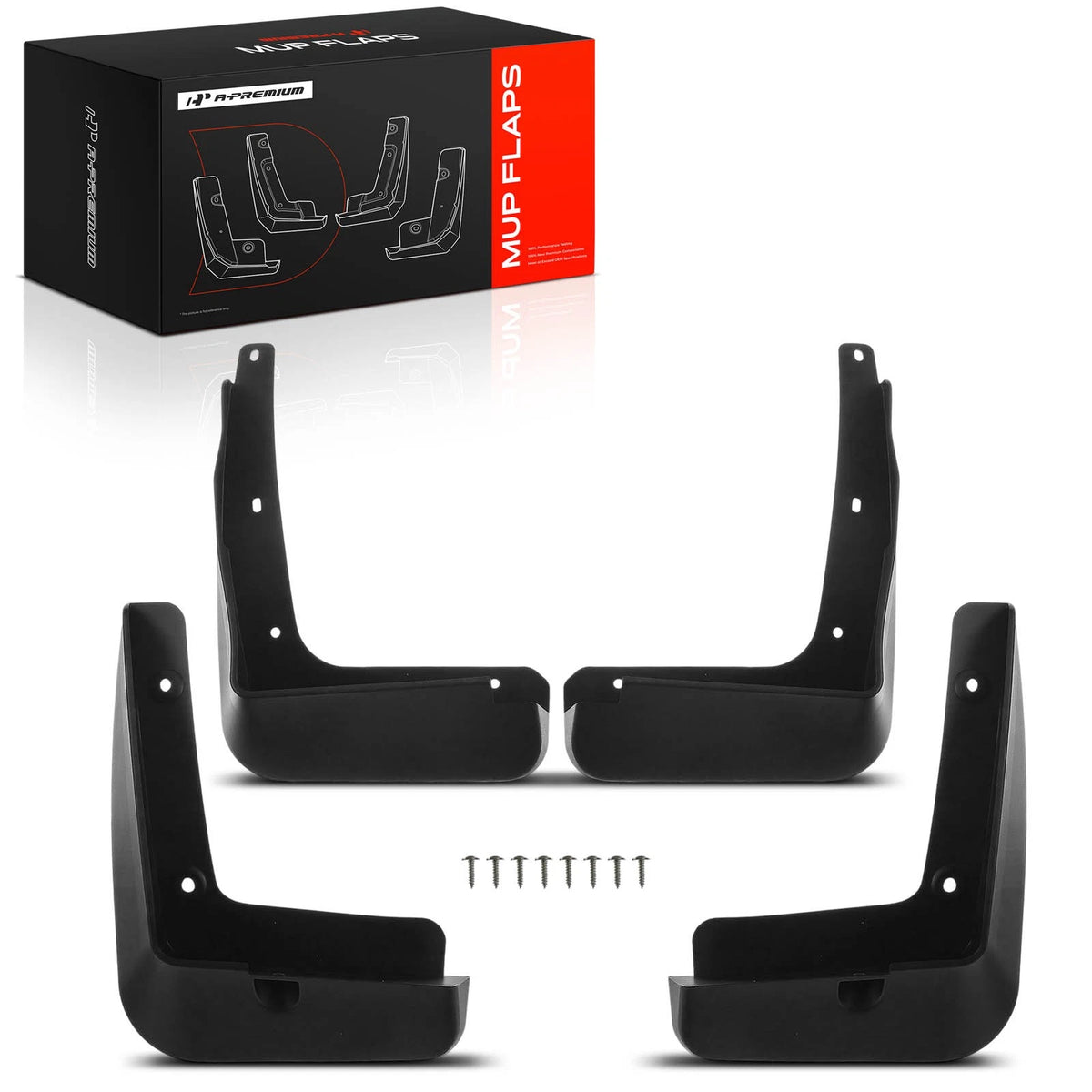 Set of 4 Mud Flaps Splash Guards for Hyundai Sonata (2015–2016)