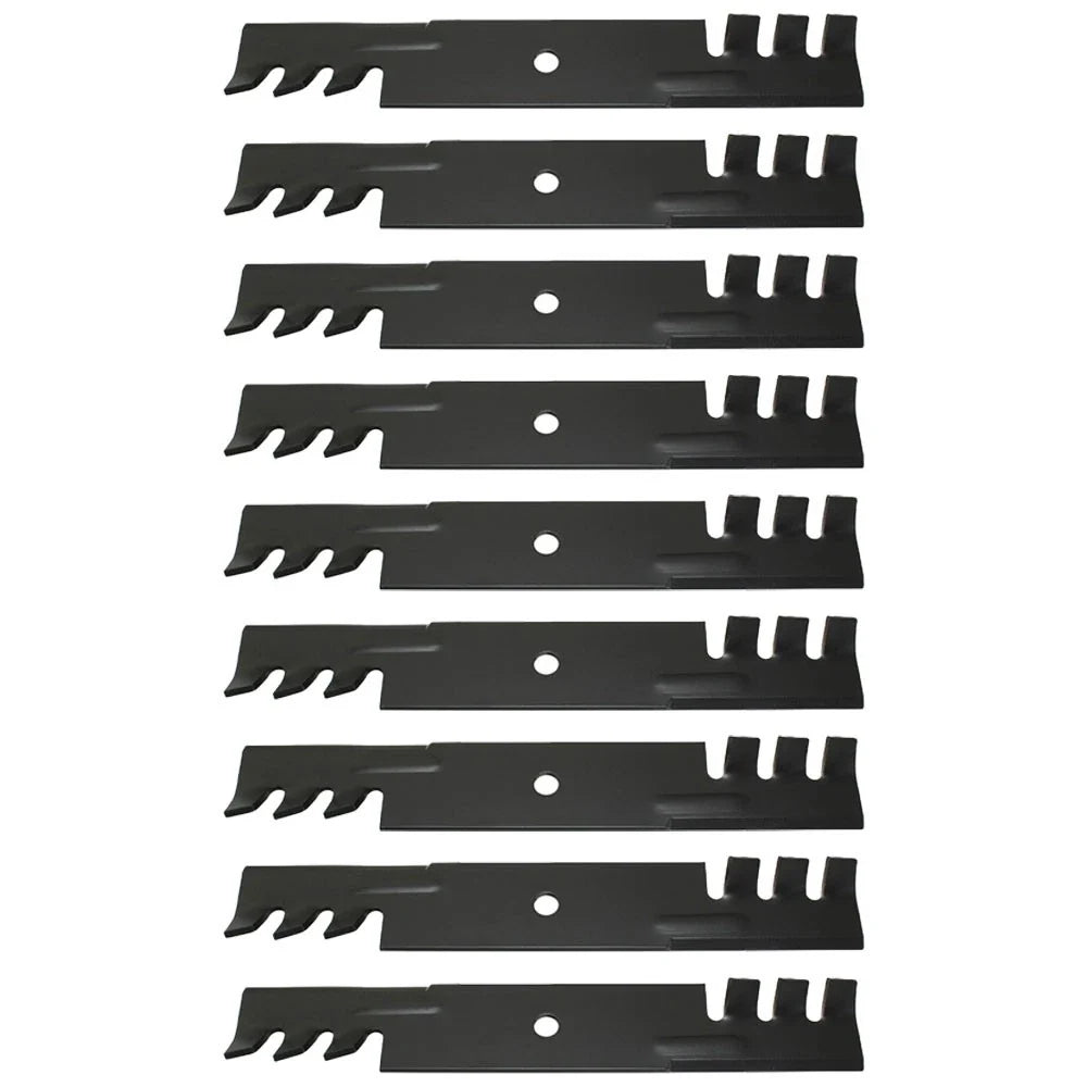 9X Toothed Mulching Blade for Hustler (Replaces 795757)