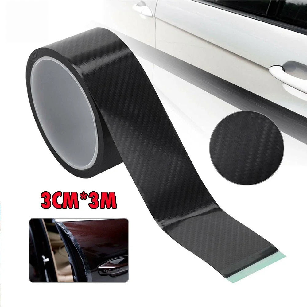 Car Door Sill Protector Cover Sticker for Universal Vehicles (10ft)